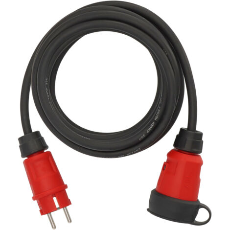 Brennenstuhl Professional Verlängerungskabel VN 1110 IP44, 5m schwarz H07RN-F 3G1,5