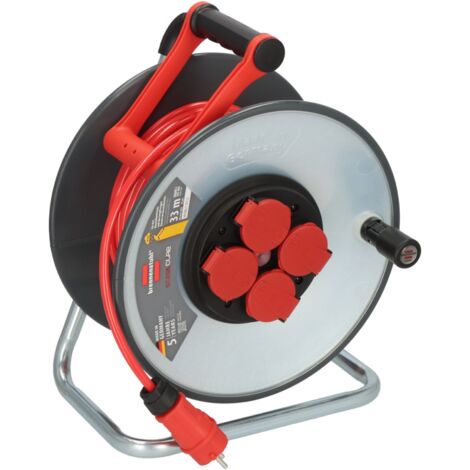 Brennenstuhl professionalLINE SteelCore Kabeltrommel SC 3110 IP44, 33m H07BQ-F 3G1,5 - 9191330210