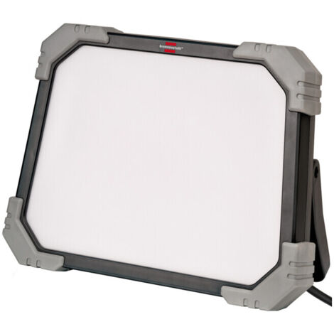 Brennenstuhl – Projecteur de chantier LED 10600lm – Alimentation 100-240V – IP54 pour chantiers humides – Câble H07RN-F 5m – Résistant aux chocs IK08