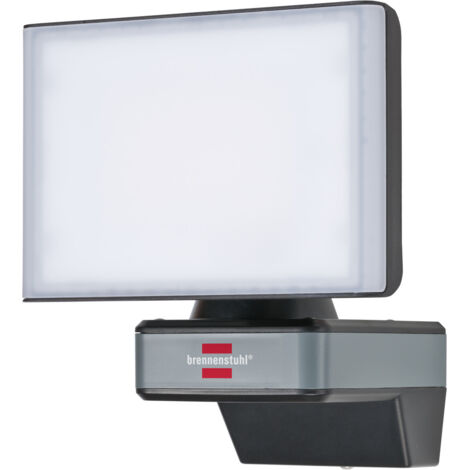 Brennenstuhl – Projecteur LED connecté WiFi 20W – Luminosité 2400 lumens – Indice de protection IP54 – Pour extérieur sans détecteur