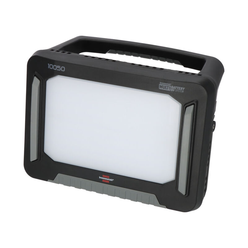 Brennenstuhl Multi Battery LED Projecteur de chantier hybride 10050 MH, 12500lm, IP54