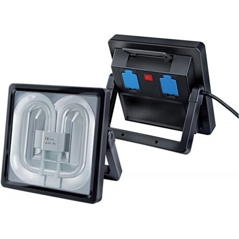 Brennenstuhl – Projecteur portatif 55W – Flux lumineux 3600 lm – Résistant aux éclaboussures – Câble 1,8 m pour usage intérieur et extérieur