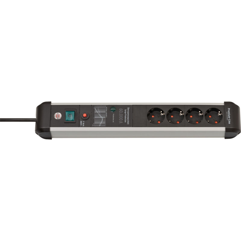 Brennenstuhl - Multiprise Premium-Protect-Line 4x - 1391010400