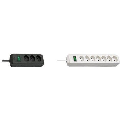 BRENNENSTUHL PROLONGATEUR MULTIPRISE SUISSE ''ECO-LINE'' 1158912
