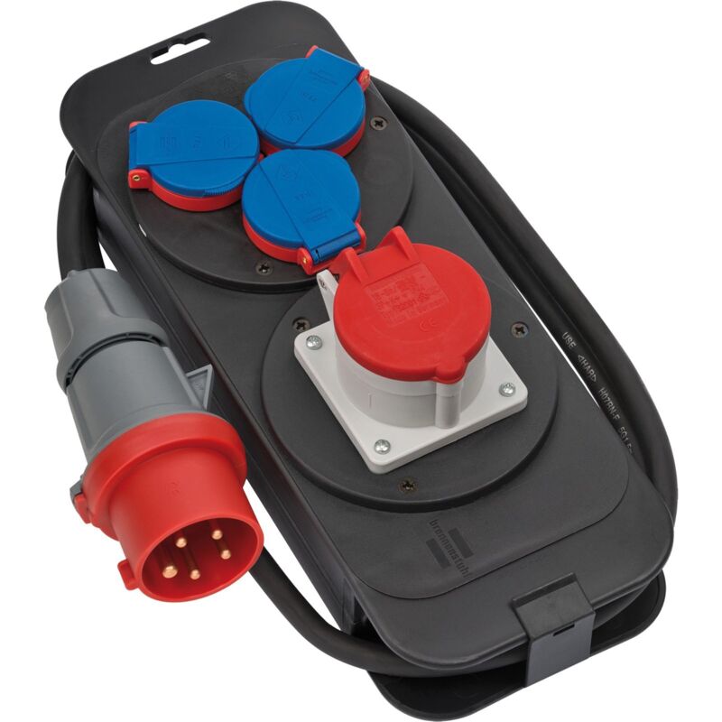 Brennenstuhl - Répartiteur électrique fiche 400 V/16 a 1x cee 400 V/16 a, 3x 230 v 2,5 mm