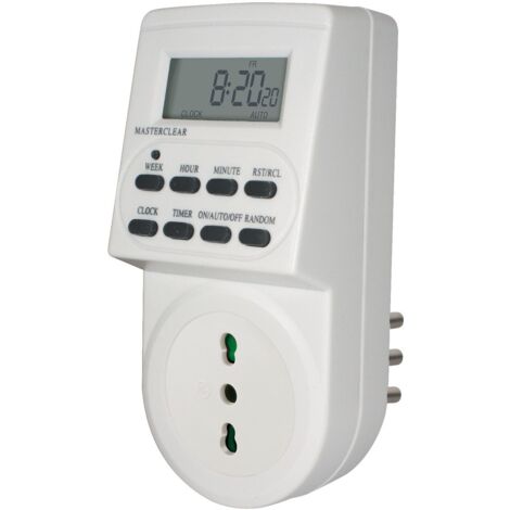 BRENNENSTUHL - TIMER DIGITALE DZ20 CON LCD CON DISPLAY