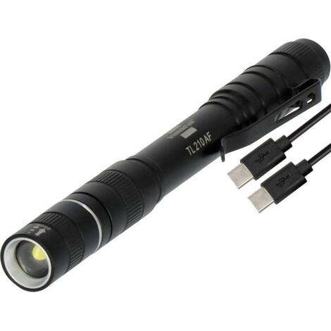 Brennenstuhl TL210 AF LED (monocolore) Torcia tascabile Interfaccia USB a batteria ricaricabile 200 lm 13 h