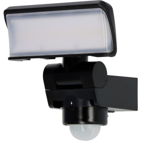 BRENNENSTUHL LED Strahler WS 2050 SP mit Bewegungsmelder, 1680lm, IP44, schwarz