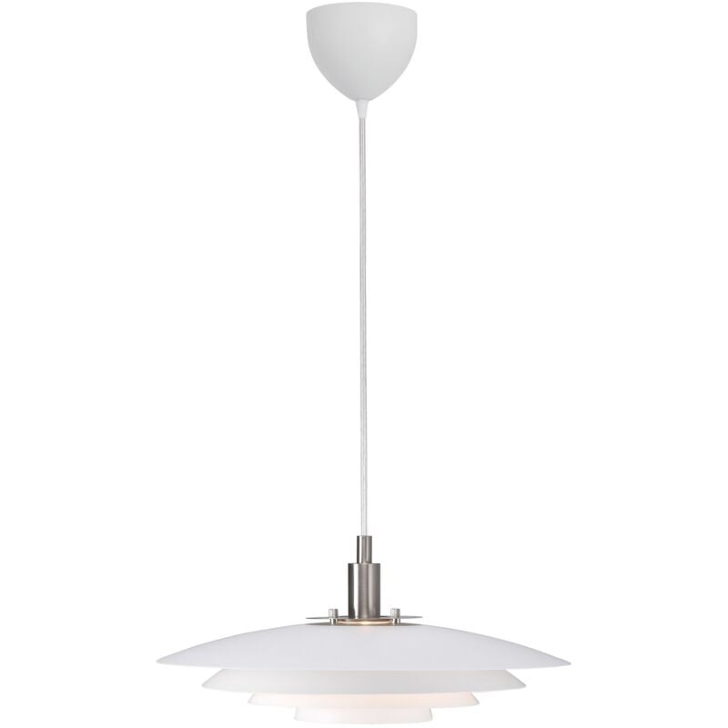 Suspension bretagne Métal Blanc, H.18.8 - IP20 - G9 / Nordlux Intérieur