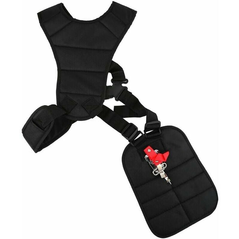 Bretelles à chevrons pour débroussailleuse, bretelles latérales pour sac à dos, bretelles à double boutonnage pour tondeuse à gazon