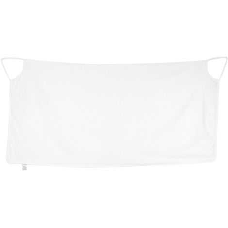 Bretelles amovibles pour serviette de plage et spa - Enveloppe ajustable pour femmes - Blanc