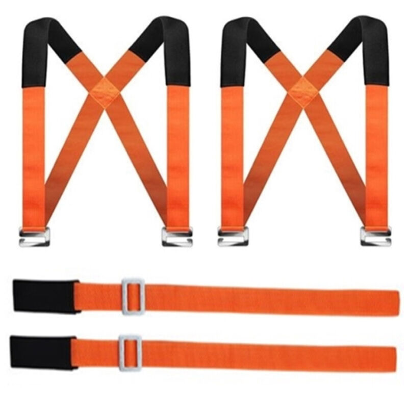 Bretelles, ceintures de transport de meubles, ceintures de transport d'artefacts mobiles permettant d'économiser du travail domestique, sangles de