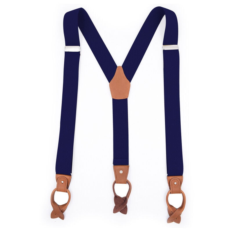 Fei Yu - Bretelles pour hommes à 6 boutons et bretelles décontractées pour adultes