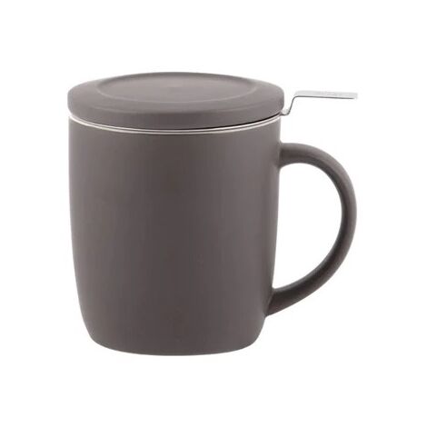 Brewmug - Stoneware - L9 x W9 x H11 cm - Black
