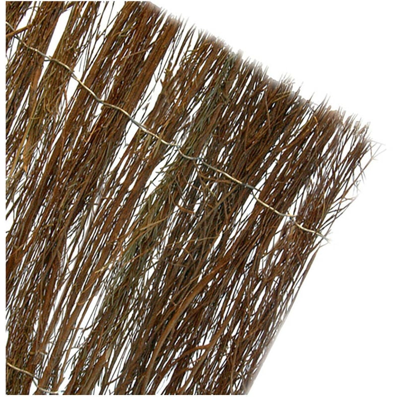 Faura - Bruyère naturelle de couleur brun foncé 1,5x5m. dissimulation de 85%.