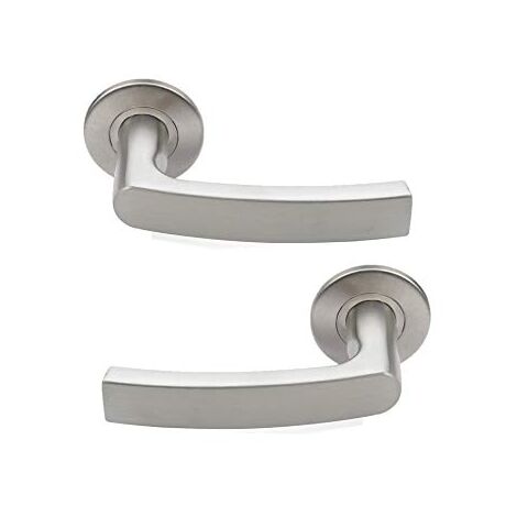 Bricard 668552 - Maniglie su rosone in acciaio inox Tempo Design Salsa