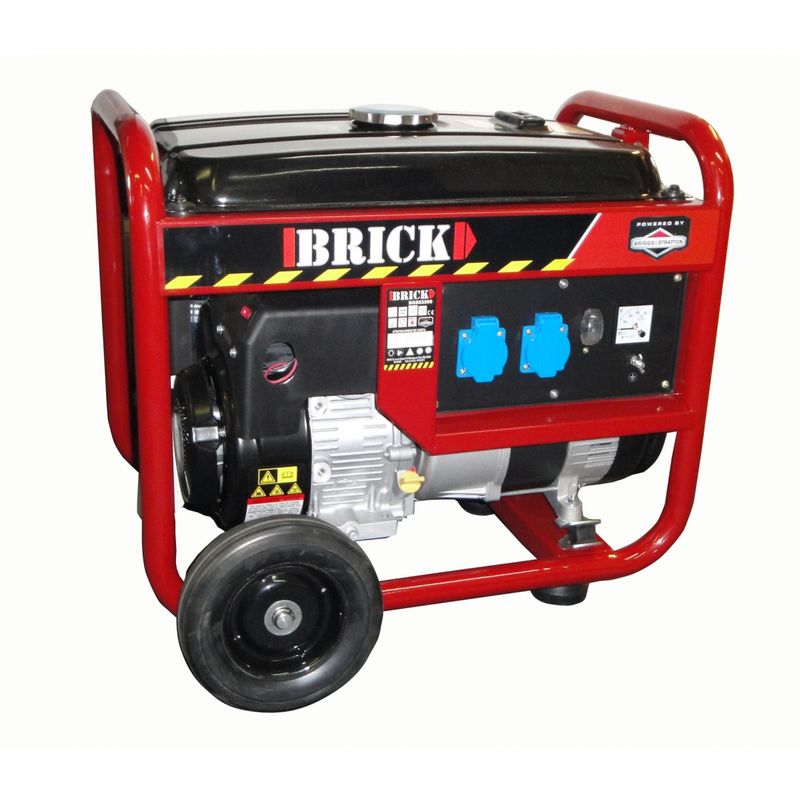 

BGBS3500 - Grupo electrógeno 3000W, motor Briggs y Stratton - Brick