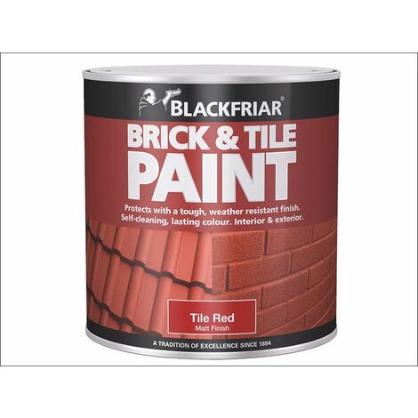 Brick & Tile Paint Matt Red 250ml BKFBTMR250