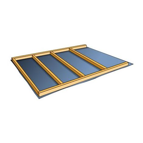 Bricobois – Feutre géotextile noir 100 g/m² – Rouleau 2m x 10m – Surface 20 m² pour barrière anti-végétation – Perméable à l'eau