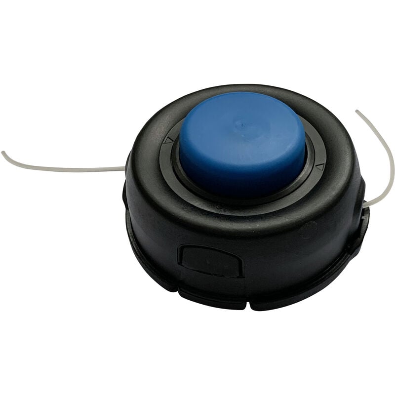 Bricoferr - Tête de débroussailleuse universelle automatique (2 fils, M10 x 1,25 professionnel)