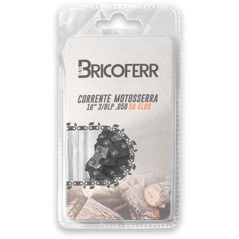 Bricoferr Cadena de motosierra 16" (40,5 cm) 3/8 0,050 56 eslabones.