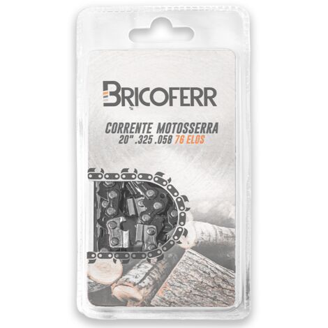 Bricoferr Cadena de motosierra 20'' (50,8cm) 0,325 0,058 76 eslabones