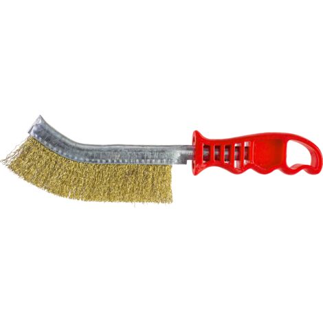 Bricoferr Cepillo manual de alambre de acero