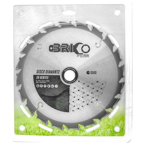 Bricoferr Disco Diamante 20 Dientes