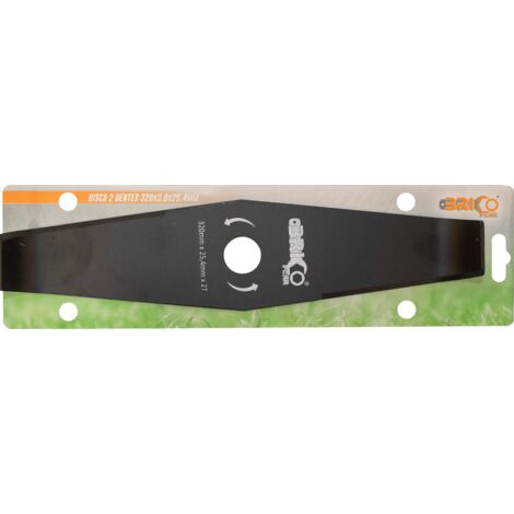 Bricoferr Disque de débroussailleuse à 2 dents
