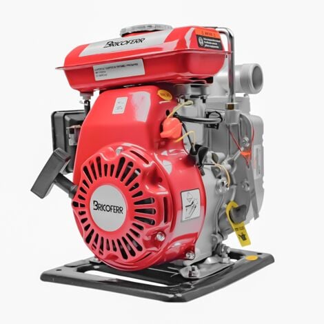 Bricoferr Motobomba de Agua 2.5HP 6500 RPM – 10 m³/h, 20m de Elevación