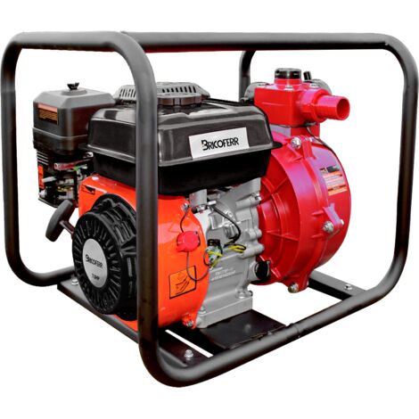 Bricoferr Motopompe Eau 7 HP 3600 RPM – 30 m³/h, 65 m de Relevage