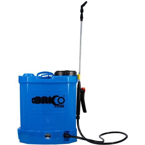 Bricoferr – Pulvérisateur à dos électrique 12L – Batterie 12V 8Ah – Pression de 2 à 4 bars – Pour applications agricoles et urbaines