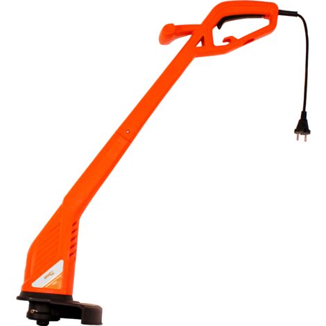 Bricoferr Recortadora de Césped Eléctrica 250W – Doble Hilo de Nylon 1,2mm