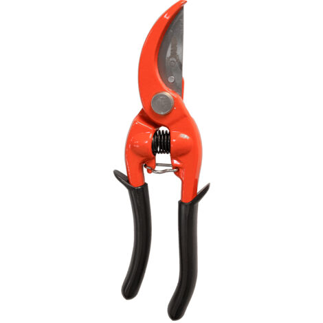 Bricoferr Tijera de podar tradicional con mango revestido 8"