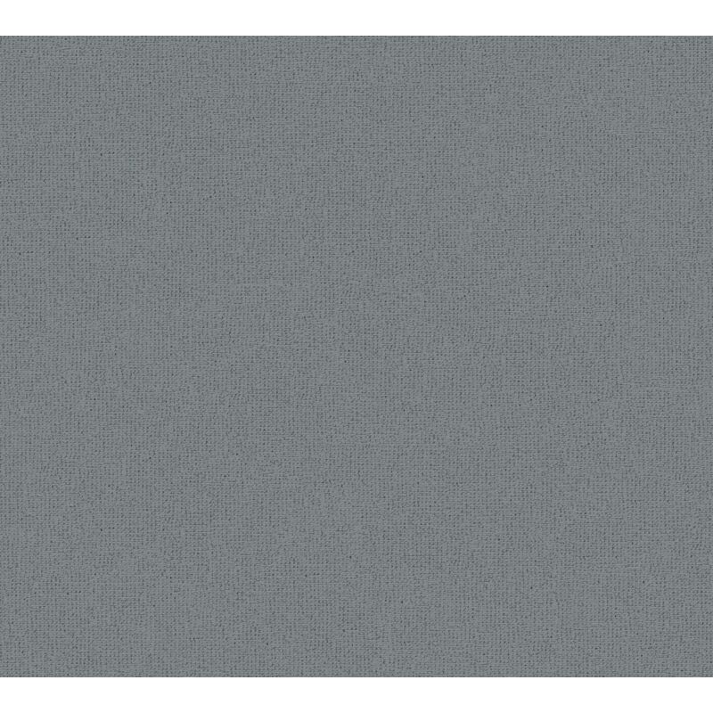 Papier peint uni gris foncé Tapisserie intissée texturée Papier peint moderne et élégant idéal pour chambre et salon