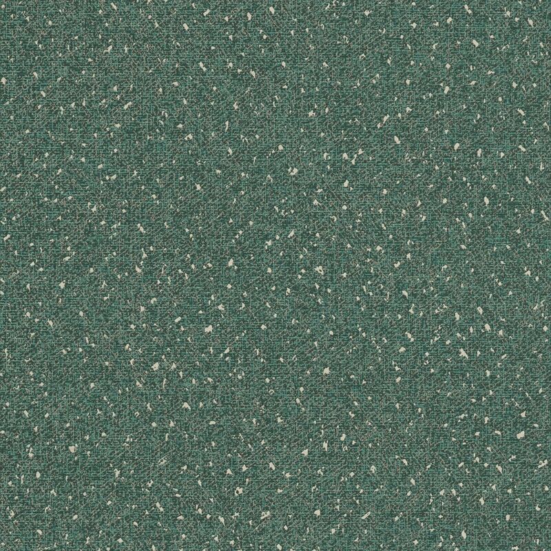 Papier peint intissé vert sapin et or Tapisserie graphique avec touches dorés Papier peint design effet brillant idéal couloir