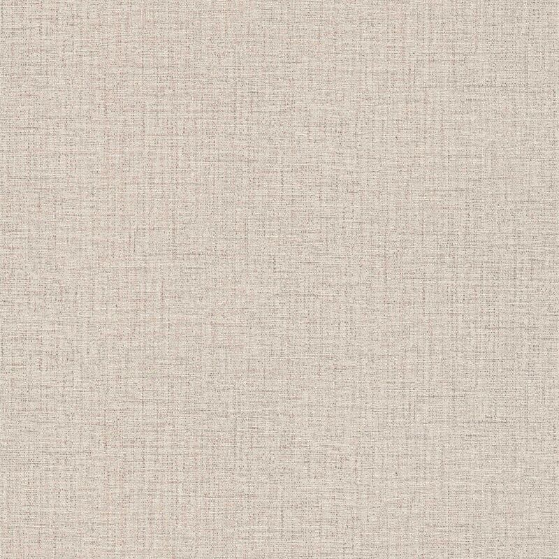 Papier peint intissé uni beige Tapisserie tendance effet textile Papier peint style minimaliste idéal pour chambre et salon