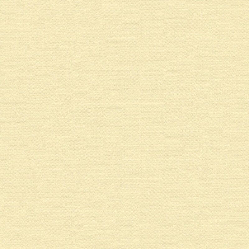 Erismann - bricoflor Papier Peint gaufré jaune pour cuisine, couloir & plus Papier Peint intissé jaune monochrome Tapisserie unie pour salon