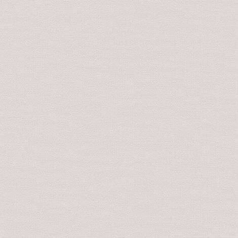 BRICOFLOR Papier Peint gaufré taupe pour salon, chambre  Papier Peint monochrome brun taupe  Tapisserie intissée unie pour cuisine