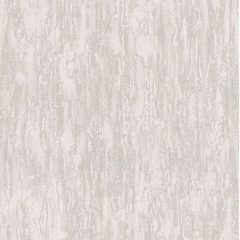 Bricoflor Papier Peint gris clair imitation béton Papier Peint intissé pour salon, cuisine & plus Tapisserie effet béton gris clair