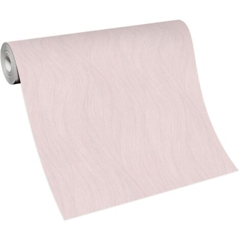 BRICOFLOR Papier Peint moderne rose Papier Peint intissé pour chambre, salon & plus Tapisserie à rayures rose pour salle de bain