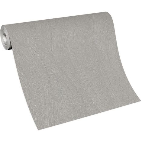 BRICOFLOR Papier Peint rayé brun Tapisserie intissée à rayures pour cuisine, chambre & plus Papier Peint moderne marron foncé