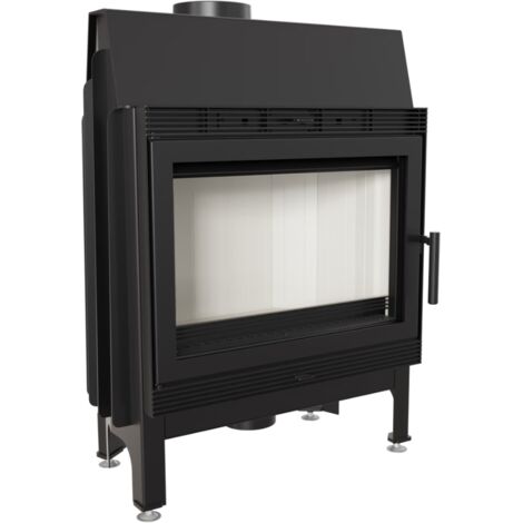 BRICOSOL Chimenea de leña de acero KRATKI BLANKA 11 kW Ø 180