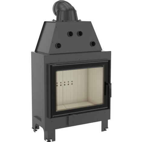 BRICOSOL Chimenea de leña de acero KRATKI MBA 17 kW Ø 200