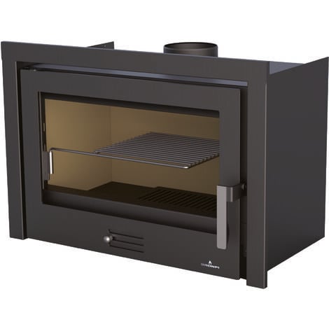 BRONPI - Estufa de Leña Insertable Modelo COLISEO 13 kW