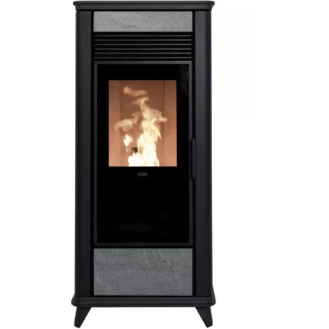 BRICOSOL ESTUFA DE PELLET KLOVER MODELO CLASS 90 MULTI-AIR PIEDRA