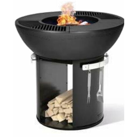 BRICOSOL FIRE PIT Alta DE HERGOM CUENCO EN HIERRRO FUNDIDO