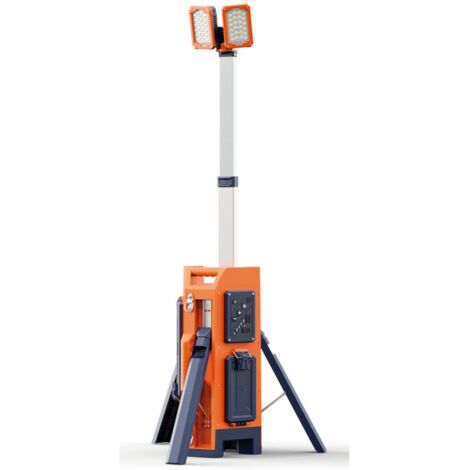 BRICOSOL FOCOS LED Y TRÍPODES - TORRE PLEGABLE A BATERIA