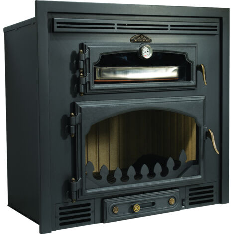 BRICOSOL HORNO DE LEÑA INSERTABLE FUNDICIÓN BRONPI MODELO EVEREST