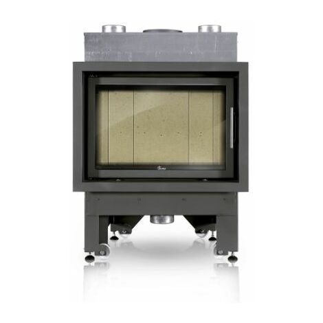 BRICOSOL  MONOBLOQUE DE LEÑA LACUNZA MODELO INCA 80 VERMICULITA ( CON TURBINA )